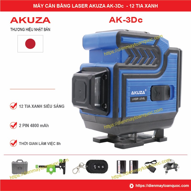 máy-cân-bằng-laser-AKUZA-AK-3DC