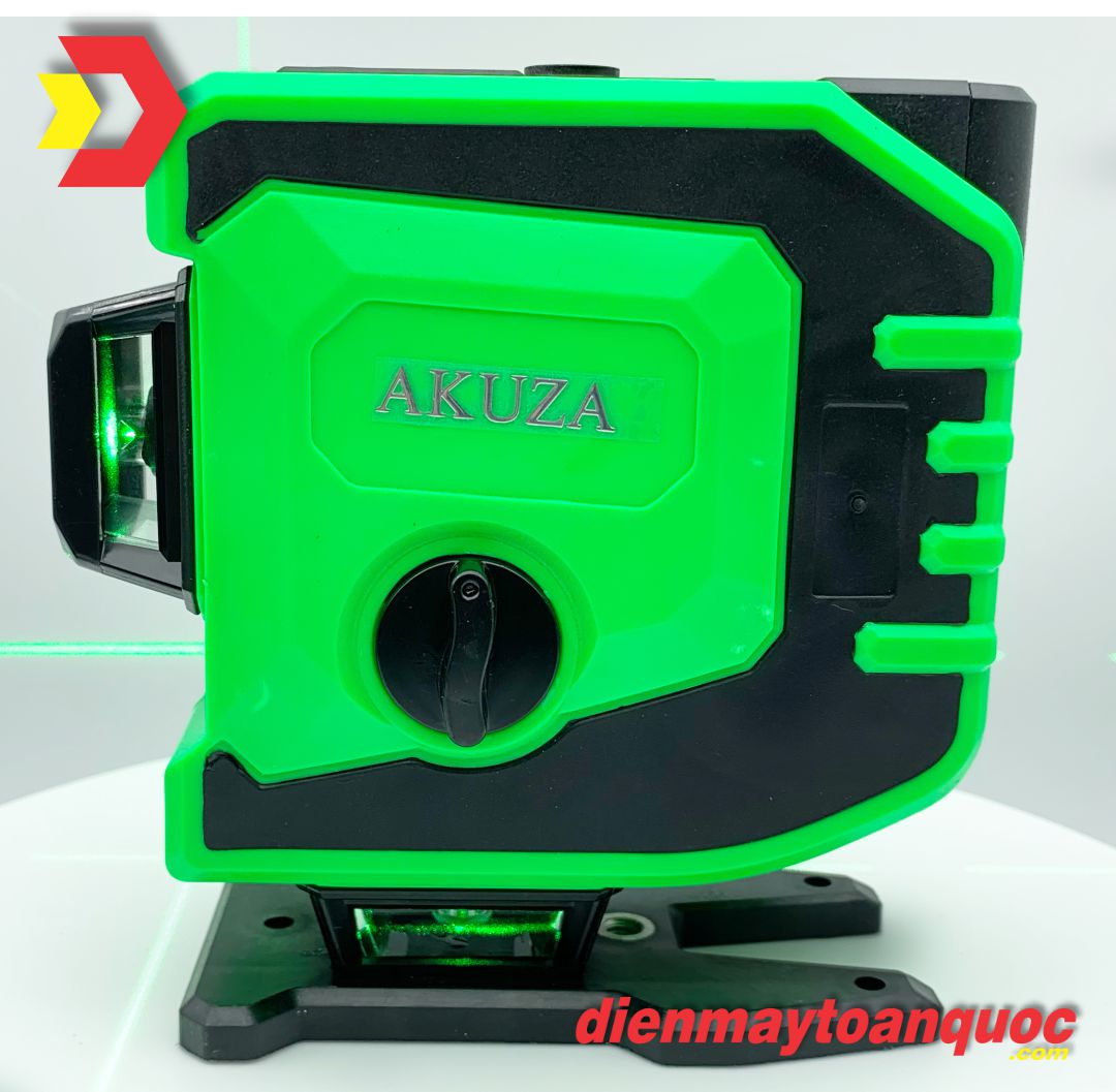 Máy cân bằng laser AKUZA AK-3DS - Máy cân mực, bắn cốt, đánh thăng bằng laze 12 tia xanh - Hàng chính hãng