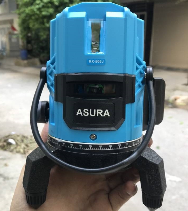 Máy cân bằng laser ASURA RX-505J - 5 tia xanh